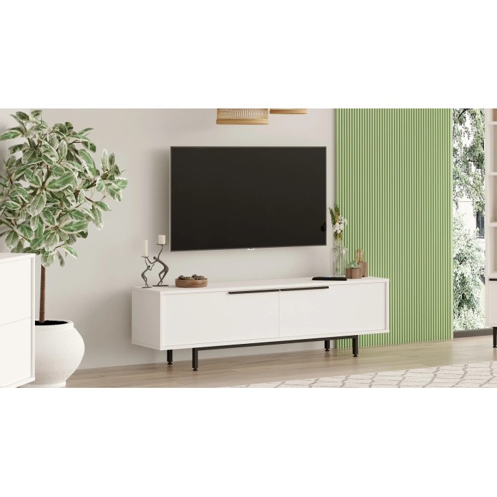 Mueble TV On1-W Blanco