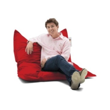 Puf de jardín Cushion 100x100 Rojo 8683743040377