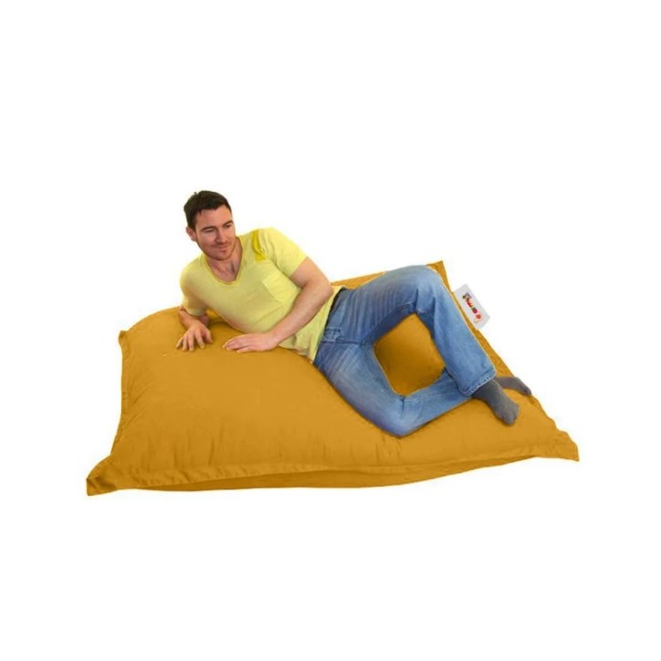 Puf de jardín Cushion 100x100 Amarillo