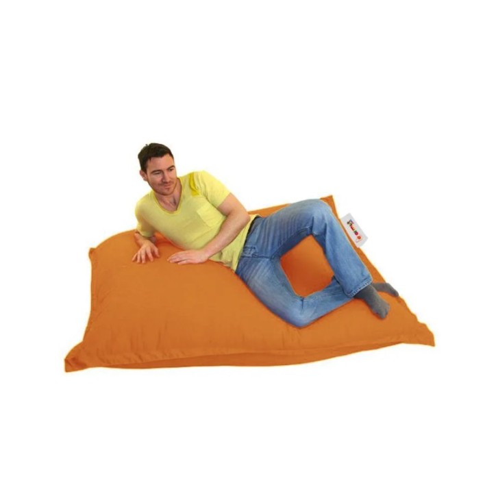 Puf de jardín Cushion 100x100 Naranja