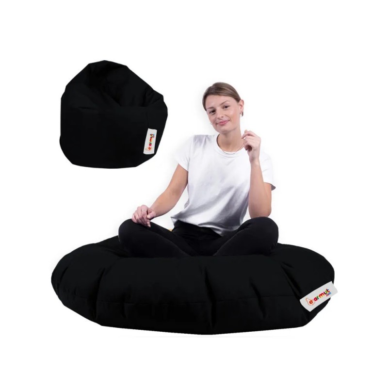 Puf de jardín Iyzi 100 Cushion Negro 8683743040551