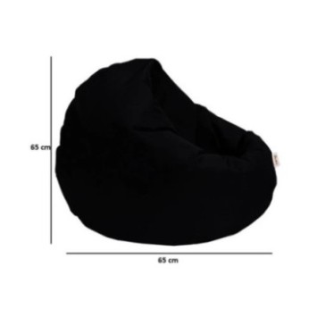 Puf de jardín Iyzi 100 Cushion Negro 8683743040551