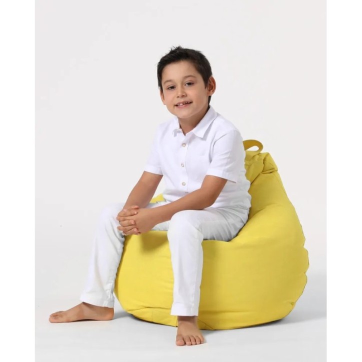 Puf de jardín Premium Kids Amarillo