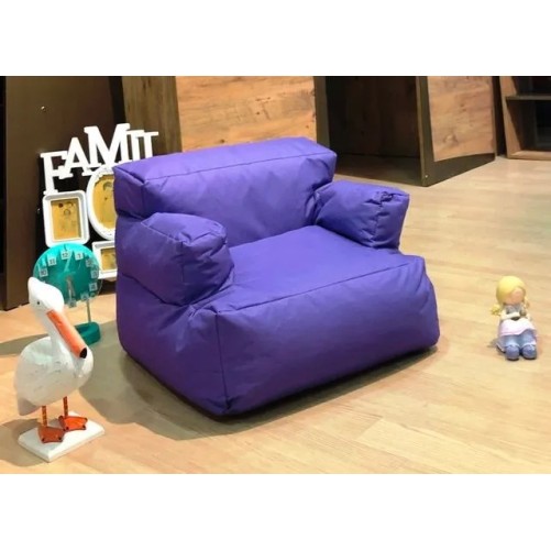 Puff Bean Bag Mini Relax Púrpura