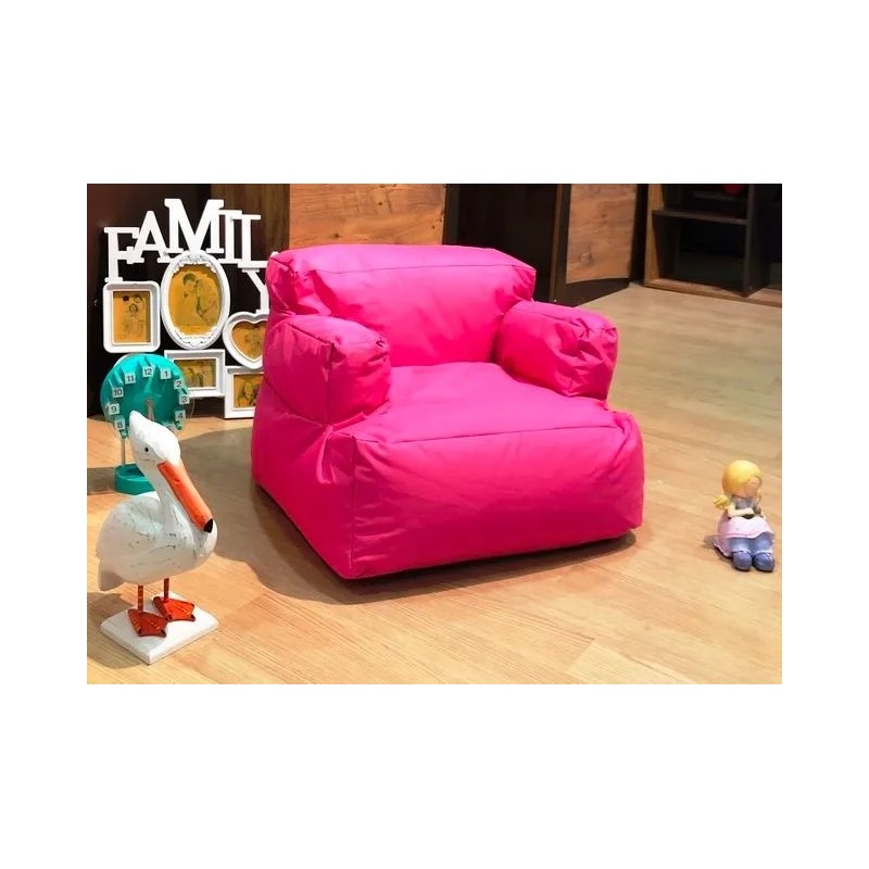 Puff Bean Bag Mini Relax Rosa 8684282549420