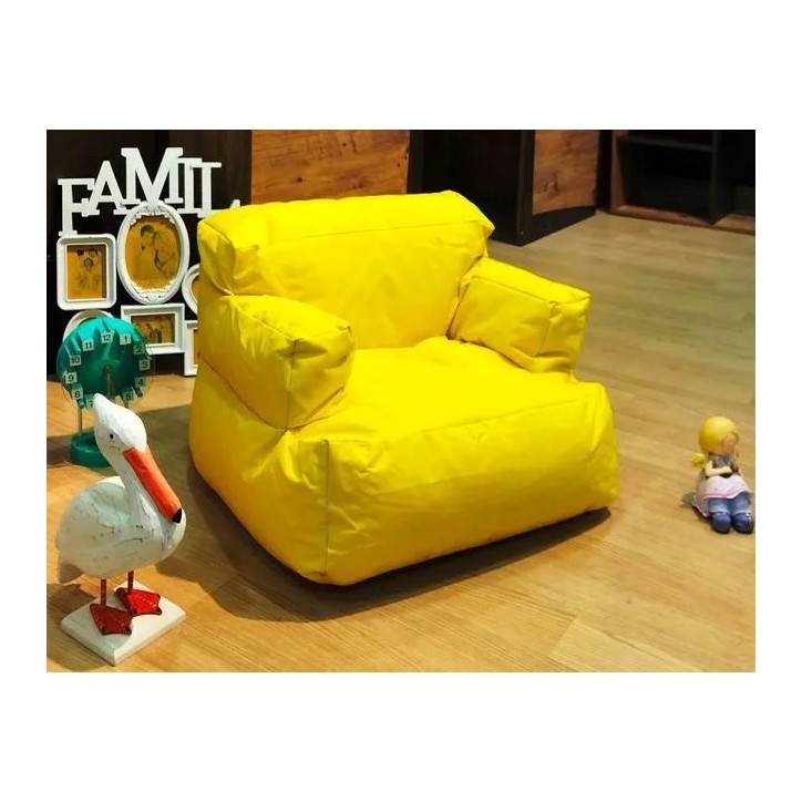 Puff Bean Bag Mini Relax Amarillo