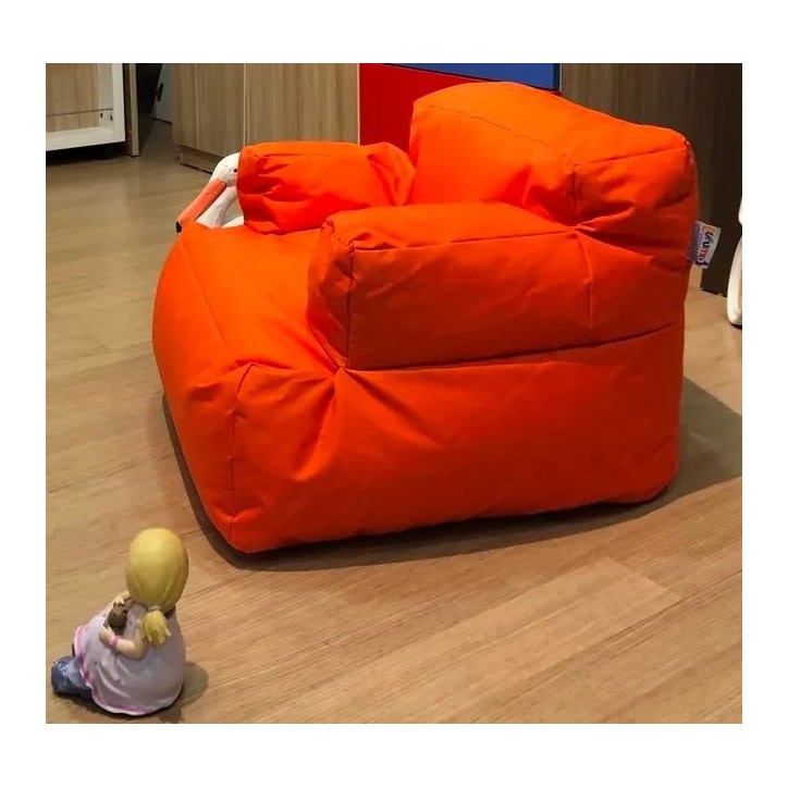 Puff Bean Bag Mini Relax Naranja