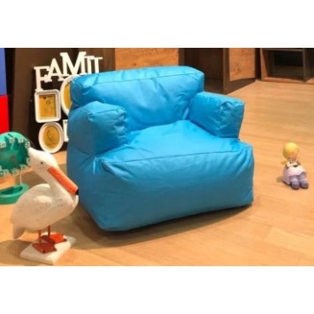 Puff Bean Bag Mini Relax Turquesa 8684282549468