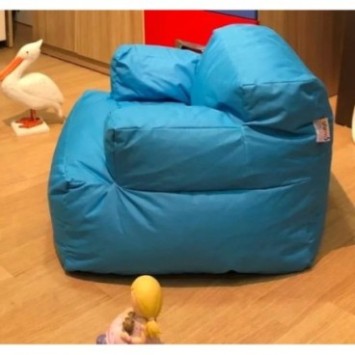 Puff Bean Bag Mini Relax Turquesa 8684282549468