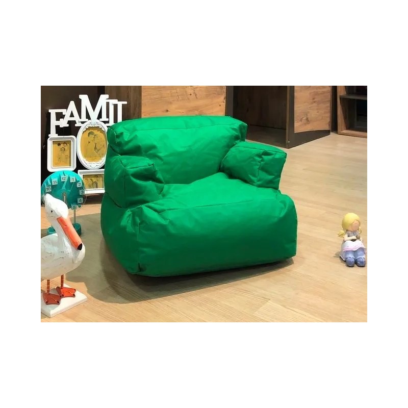 Puff Bean Bag Mini Relax Verde 8684282549475