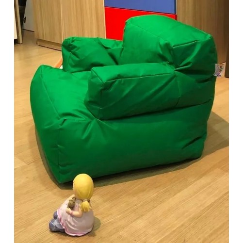 Puff Bean Bag Mini Relax Verde