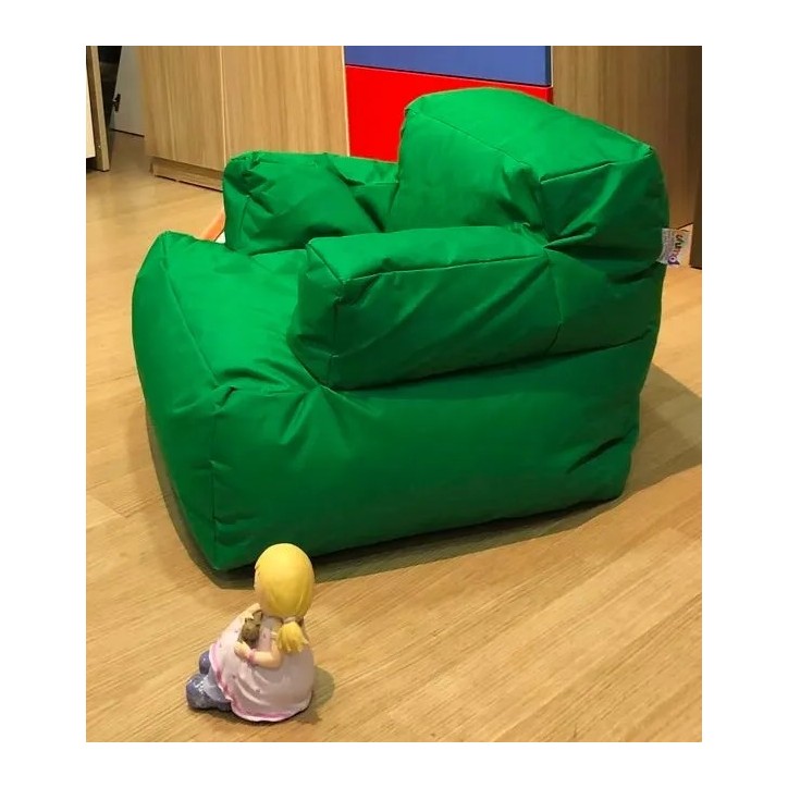 Puff Bean Bag Mini Relax Verde