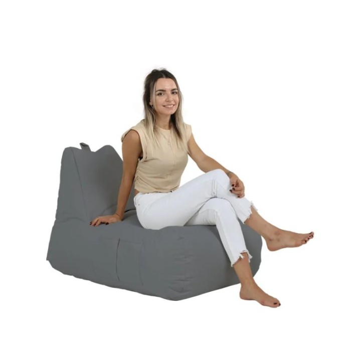 Puf de jardín Trendy Comfort Bed Humo