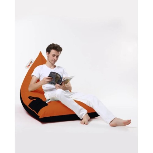 Puf de jardín Pyramid Large Double Color Bed Naranja