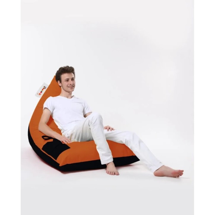 Puf de jardín Pyramid Large Double Color Bed Naranja