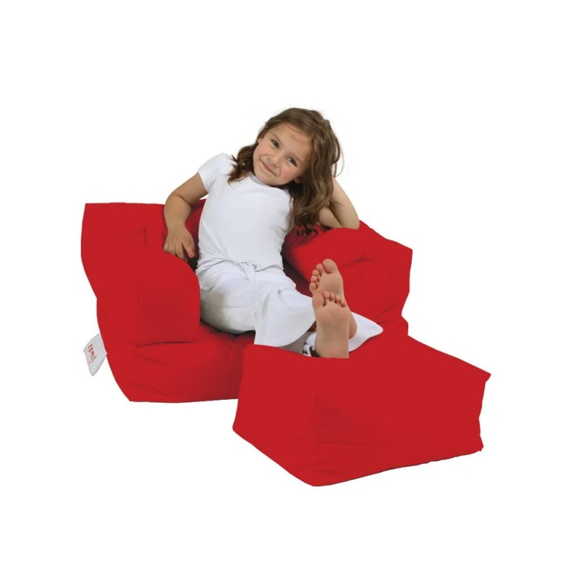 Puf de jardín Kids Single Seatfe Rojo 8683743039821