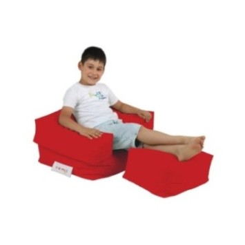 Puf de jardín Kids Single Seatfe Rojo 8683743039821