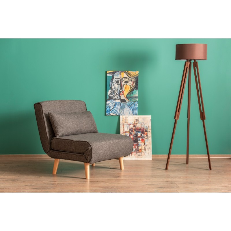 Sillón cama Folde Single Gris oscuro - 859FTN2328