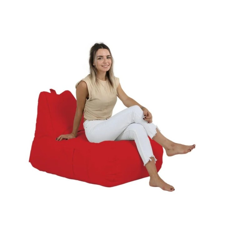 Puf de jardín Trendy Comfort Bed Rojo