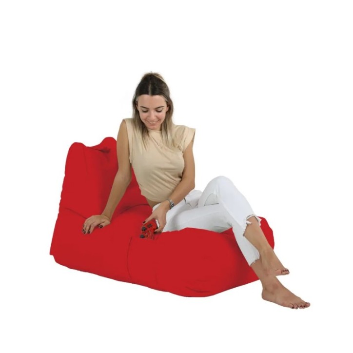 Puf de jardín Trendy Comfort Bed Rojo