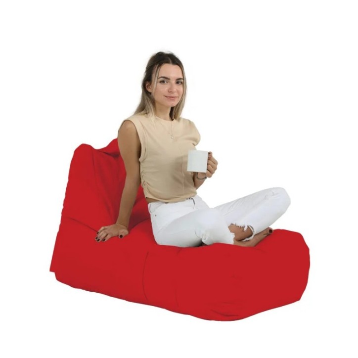 Puf de jardín Trendy Comfort Bed Rojo