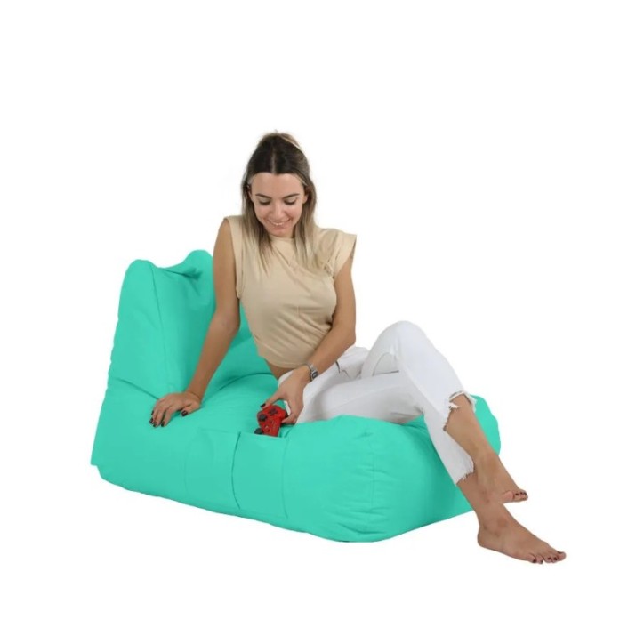 Puf de jardín Trendy Comfort Bed Turquesa