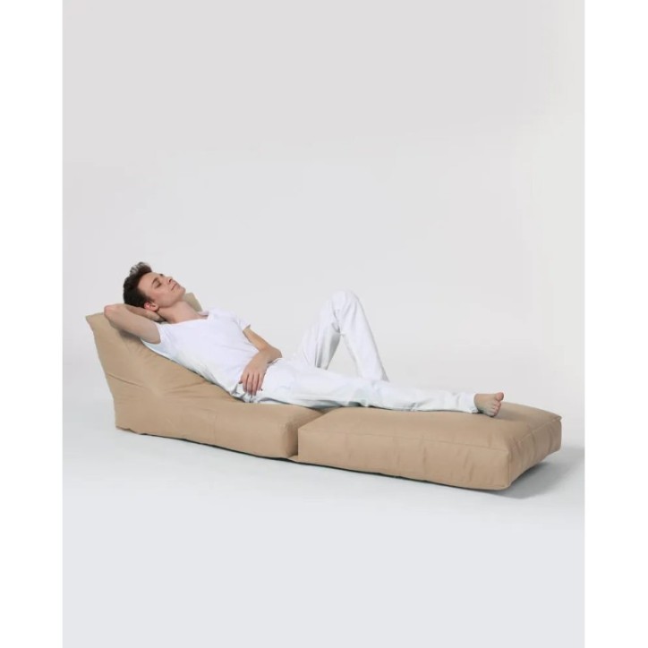 Puf de jardín Siesta Sofa Bed Visón