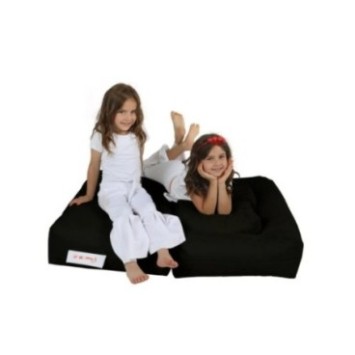 Puf de jardín Kids Double Seat Negro 8683743039876