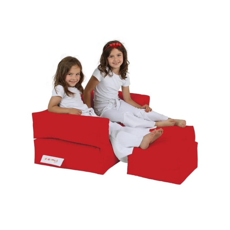 Puf de jardín Kids Double Seat Rojo 8683743039883