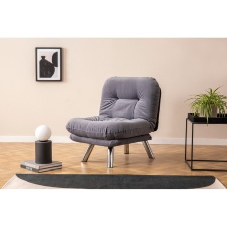 Sillón cama Misa Small Solo Gris - 859FTN2321