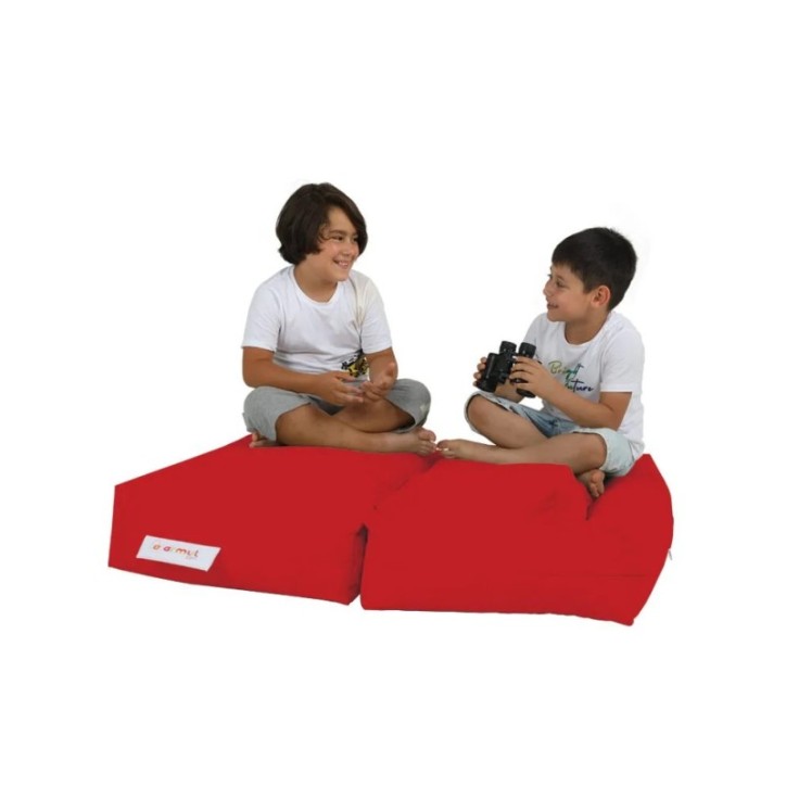 Puf de jardín Kids Double Seat Rojo