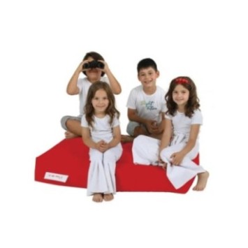 Puf de jardín Kids Double Seat Rojo 8683743039883