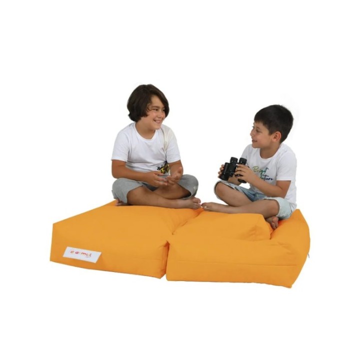 Puf de jardín Kids Double Seat Naranja