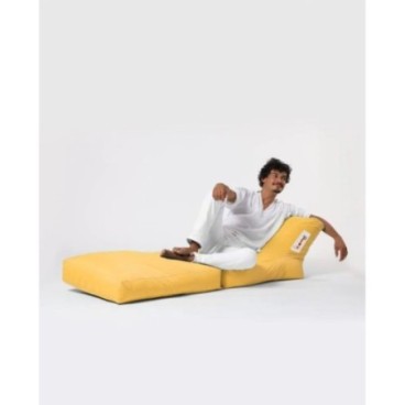 Puf de jardín Siesta Sofa Bed Amarillo 8683743039753