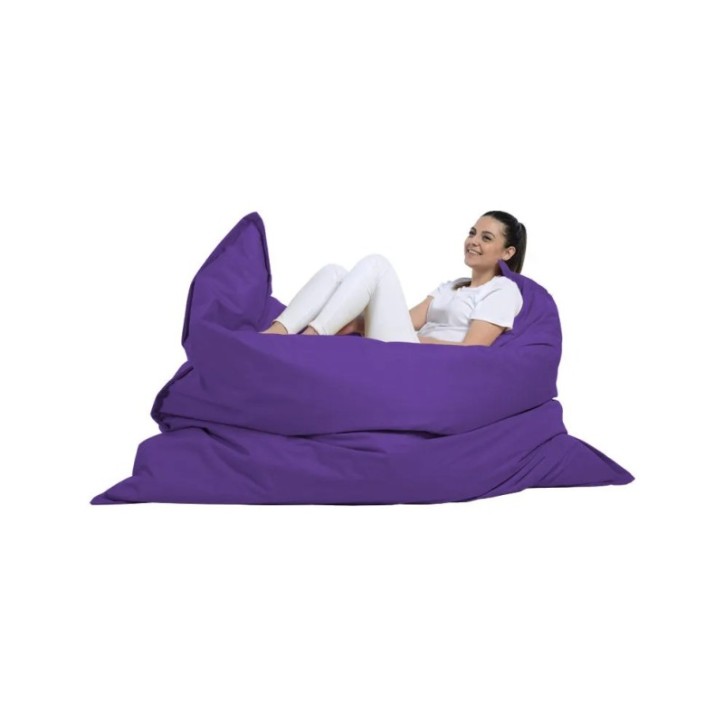 Puf de jardín Giant Cushion 140x180 Púrpura