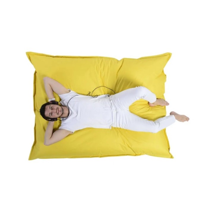 Puf de jardín Giant Cushion 140x180 Amarillo