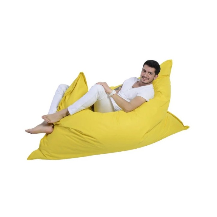 Puf de jardín Giant Cushion 140x180 Amarillo