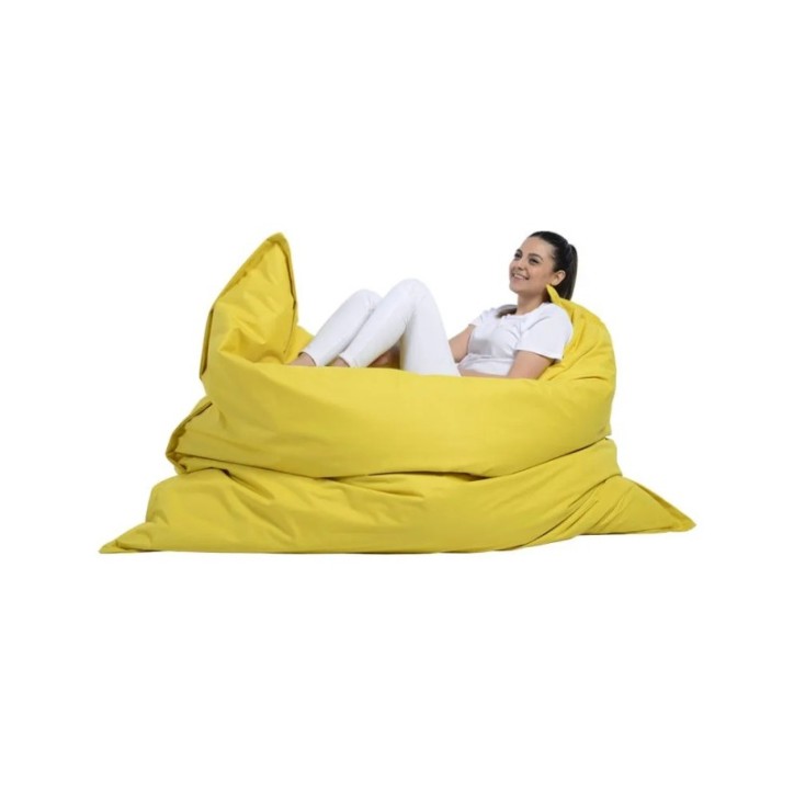 Puf de jardín Giant Cushion 140x180 Amarillo