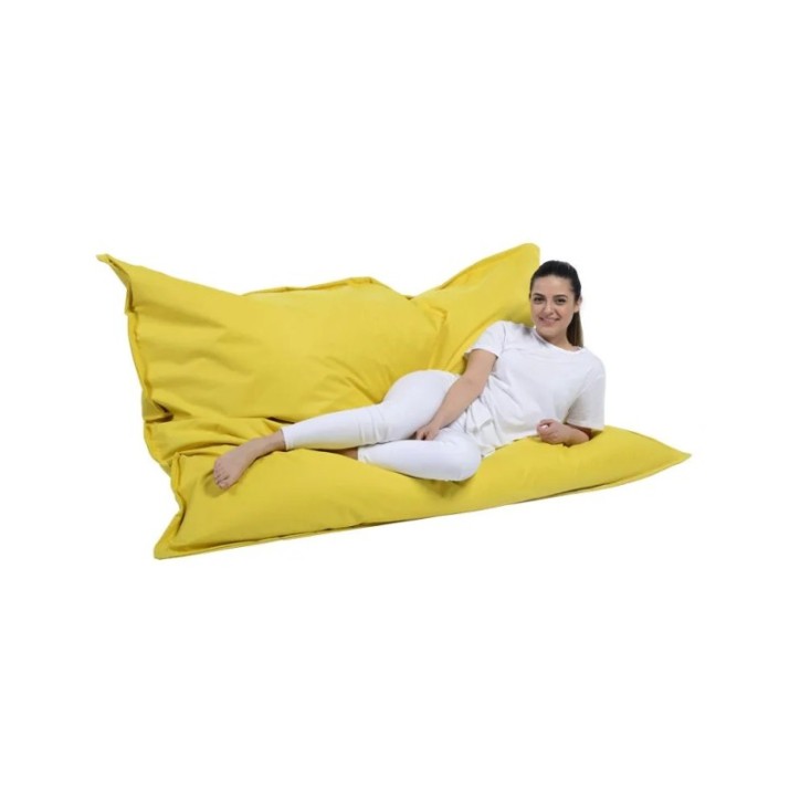 Puf de jardín Giant Cushion 140x180 Amarillo