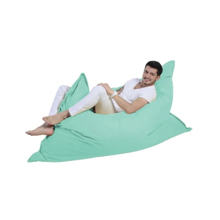 Puf de jardín Giant Cushion 140x180 Turquesa