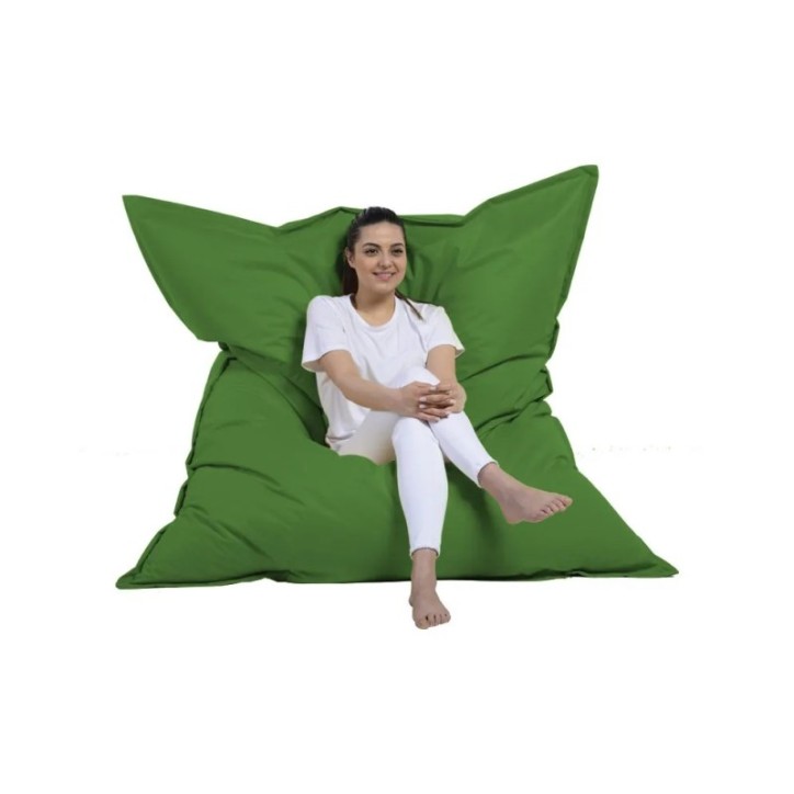 Puf de jardín Giant Cushion 140x180 Verde