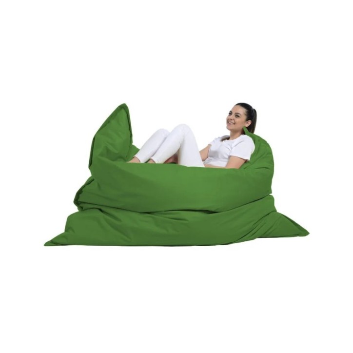 Puf de jardín Giant Cushion 140x180 Verde