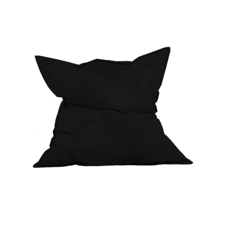 Puf de jardín Giant Cushion 140x180 Negro