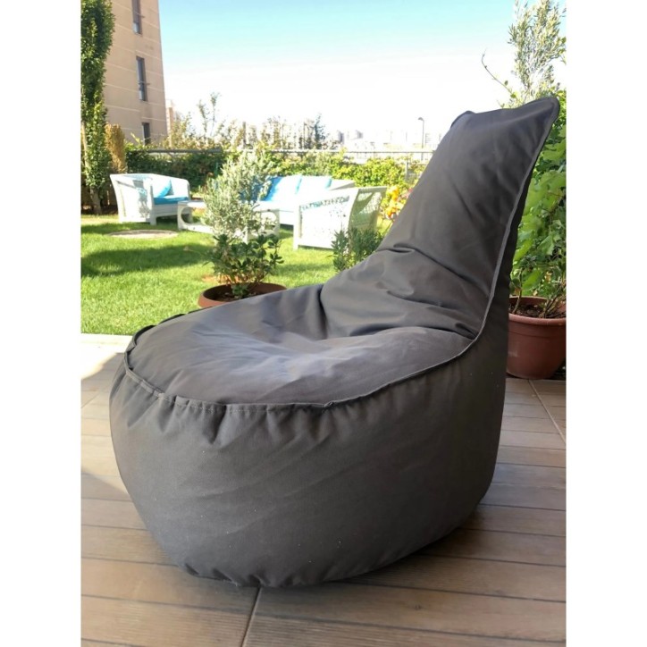 Puff Bean Bag Aktif Gris