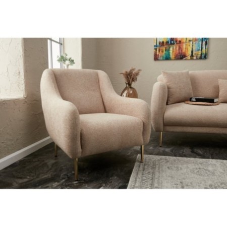 Sillón Simena Oro beige - 825BLC2827