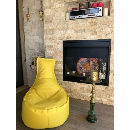 Puff Bean Bag Aktif Amarillo