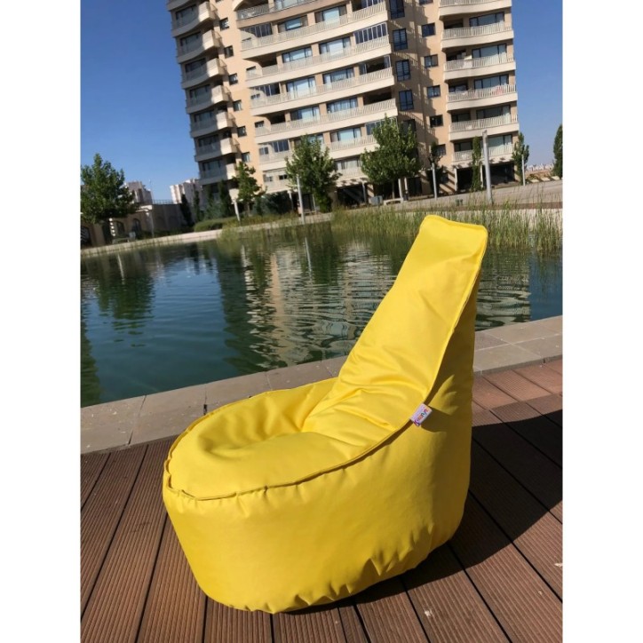 Puff Bean Bag Aktif Amarillo