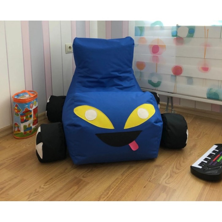 Puff Bean Bag Blc Araba Azul