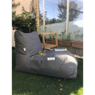 Puff Bean Bag Daybed Gris 8684282549086