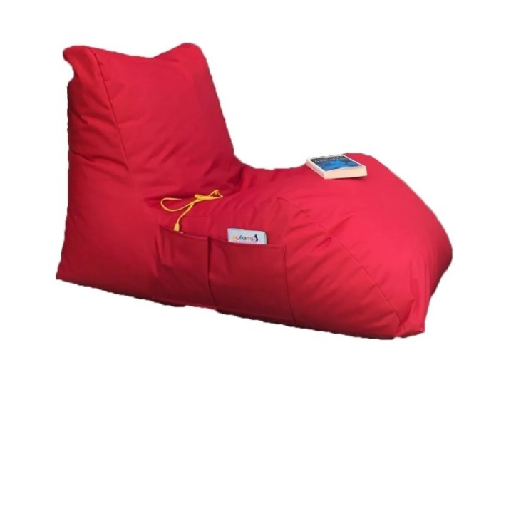 Puff Bean Bag Daybed Rojo